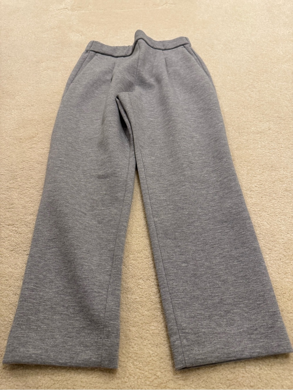 Ann Taylor Gray Jersey Knit Pant